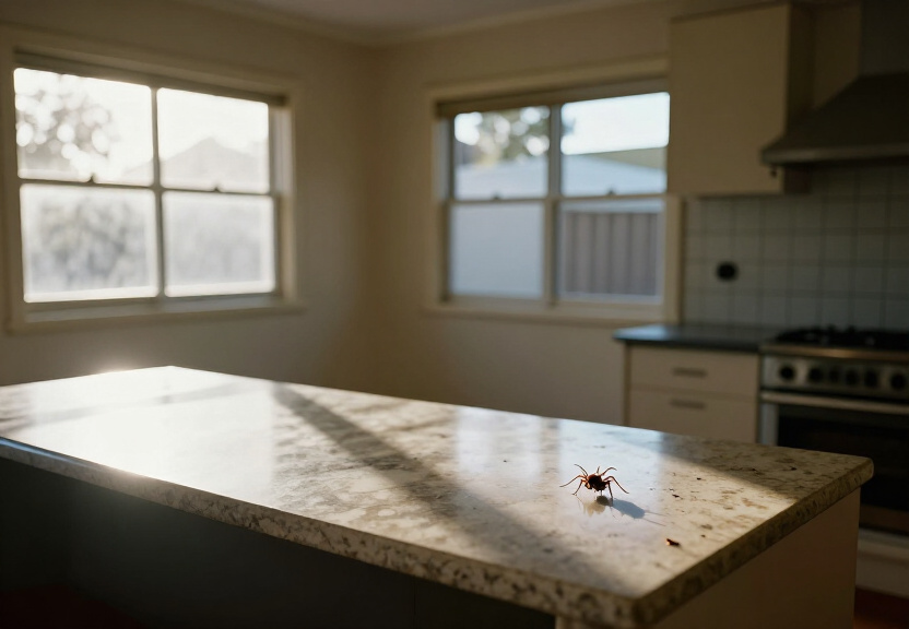 Termite damage in a Prospect home before treatment